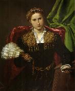 Portrat der Laura da Pola, Lorenzo Lotto